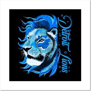 Detroit Lions Posters and Art